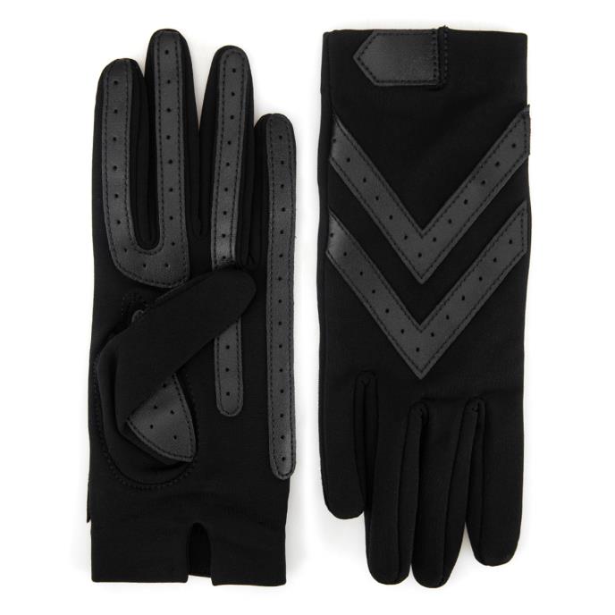 Isotoner® Ladies Original Stretch Glove with Smartouch™ Black Extra Image 2